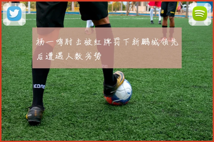 杨一鸣肘击被红牌罚下新鹏城领先后遭遇人数劣势